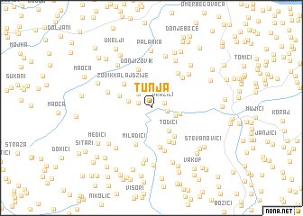 map of Tunja