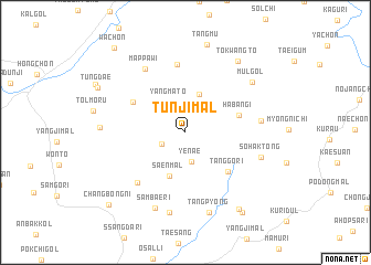 map of Tunji-mal