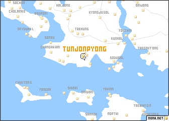 map of Tunjŏnp\