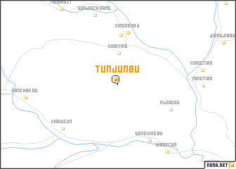map of Tunjunbu