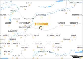 map of Tŭnkovo