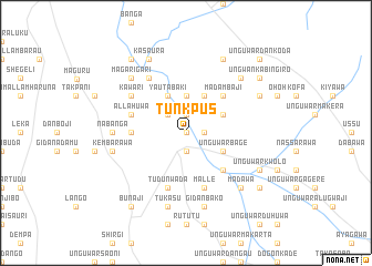 map of Tunkpus