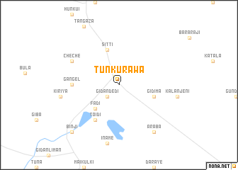 map of Tunkurawa