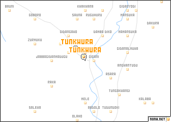 map of Tunkwura