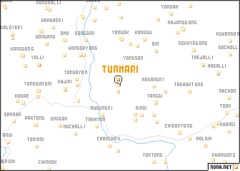 map of Tunma-ri