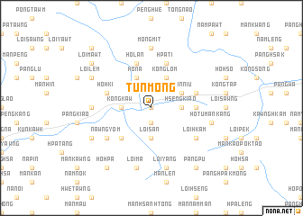 map of Tünmöng