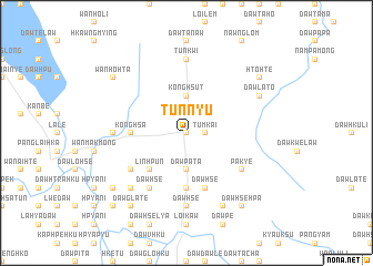 map of Tun-nyu