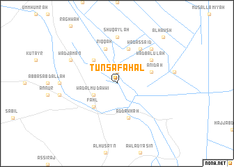 map of Tunsa Fahal