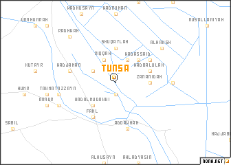 map of Tunsa