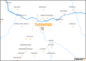 map of Tunshinga