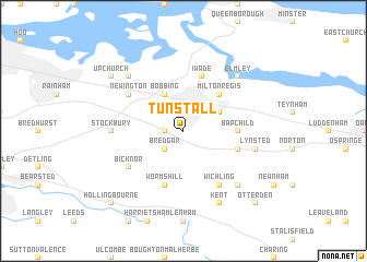 map of Tunstall