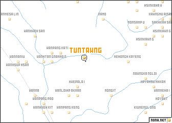 map of Tuntawng