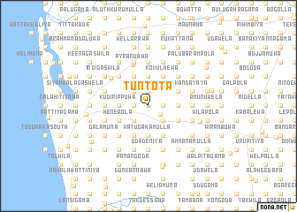 map of Tuntota