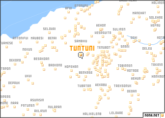 map of Tuntuni