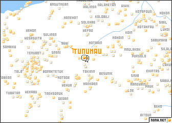 map of Tunumau