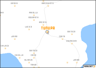 map of Tunupa