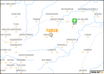 map of Tunxe
