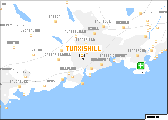 map of Tunxis Hill