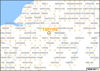 map of T\
