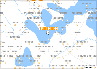 map of Tuobongo