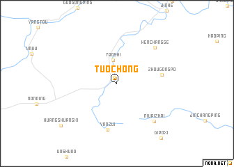 map of Tuochong