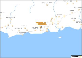 map of Tuodu