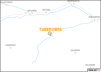 map of Tuo\