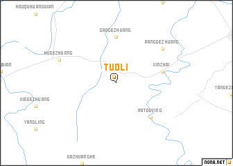 map of Tuoli