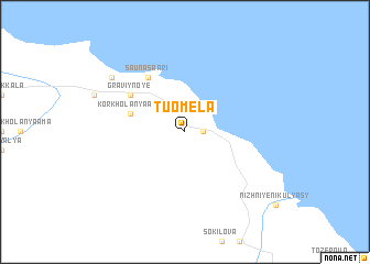 map of Tuomela