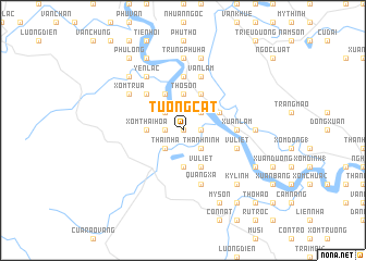 map of Tương Cát