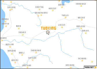 map of Tuoxing