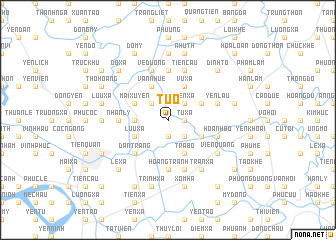 map of Từ Ô