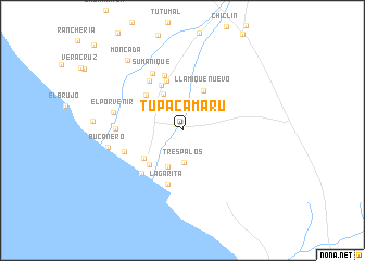 map of Túpac Amaru