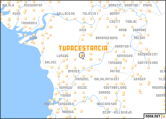 map of Tupac-Estancia