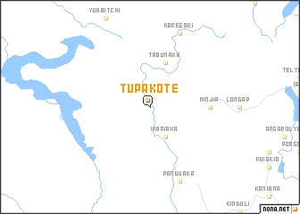 map of Tupakote