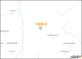 map of Tupala