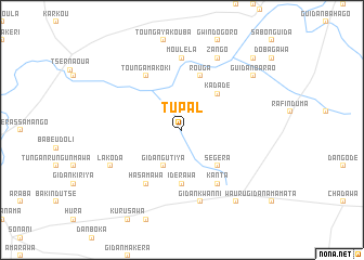 map of Tupal