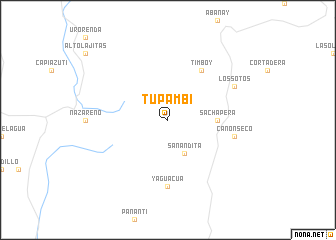 map of Tupambi