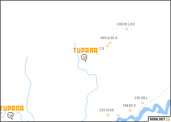 map of Tupana