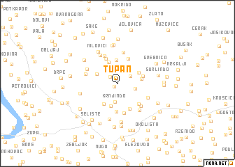 map of Tupan