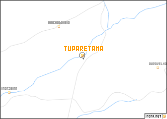 map of Tuparetama