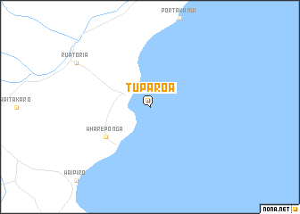 map of Tuparoa
