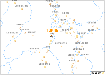 map of Tupas