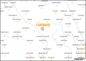 map of Tupawko