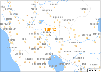 map of Tupaz