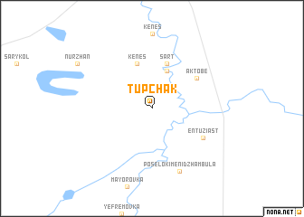 map of (( Tupchak ))