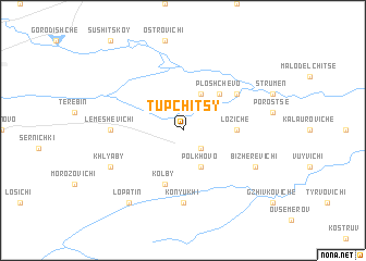 map of Tupchitsy