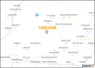 map of Tupichina