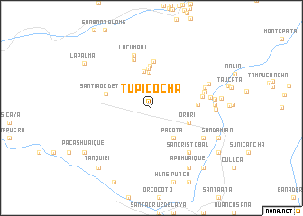 map of Tupicocha