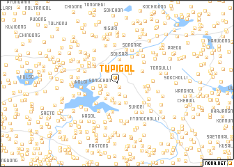 map of Tup\